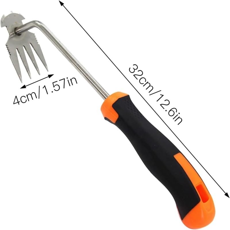 Tragbarer Hand-Unkrautstecher, Unkrautzieher, Bagger, Rechen, Gartenhacken,Unkrautbekämpfungswerkzeuge