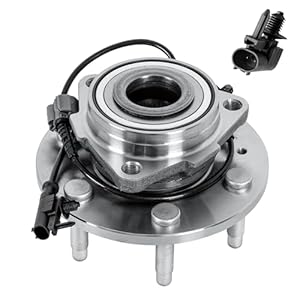515096 4WD Front Wheel Hub Bearing Assembly w/ABS Compatible with Chevrolet Chevy Silverado Suburban Avalanche Tahoe Cadillac Escalade 1 PC