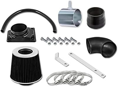 R&L Racing Red Short Ram Air Intake Kit + Filter Compatible with 02-07 Mitsubishi Lancer 2.0L L4