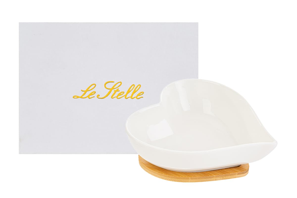 Bonbonnière de mariage bol coeur en porcelaine ST 56496