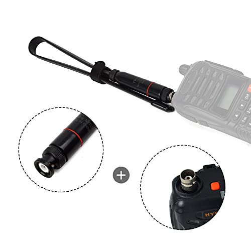 Antena táctica TWAYRDIO TW-771FR BNC plegable y de alta ganancia para radio 4
