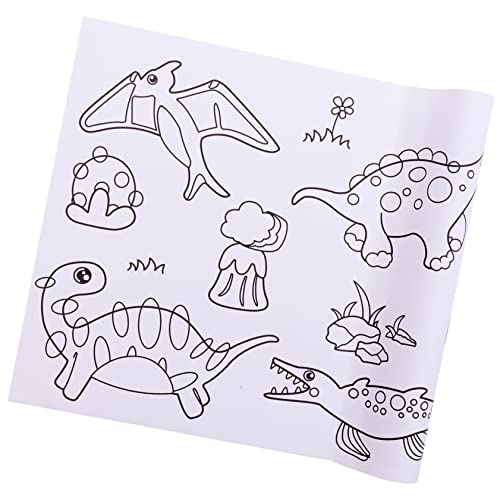 Sosoport Family Art Activity 300x30cm Kids Coloring Paper Roll for Interactive Drawing
