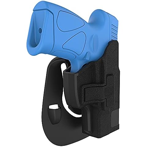 Taurus G2C G3C Holster, Taurus G3X, G3, G2, PT111, PT132/PT138/PT140(Not Pro), Outside Waistband Gun Holster, Quick Draw & Adjustable OWB Paddle Holster - Right Handed… Black Cover