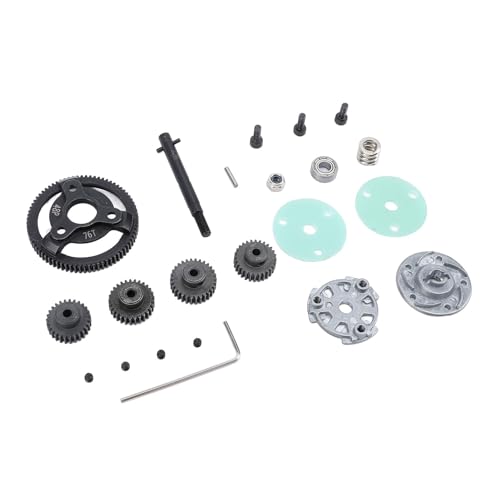 Conjunto de Engrenagens de Pinhão Eficiente 76T 48P, 27T 28T 29T 30T para Carro RC