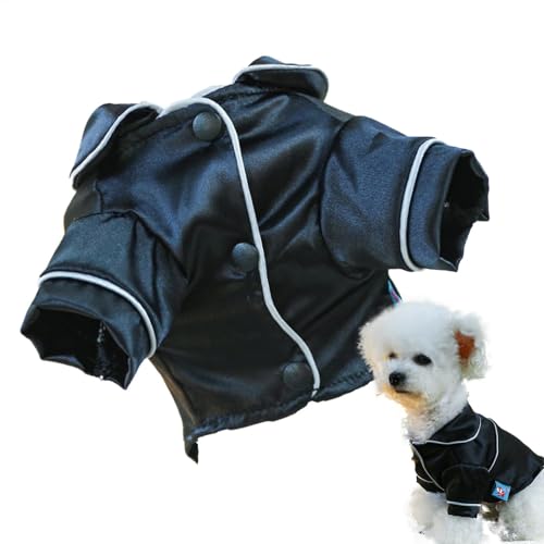 Pijama de Navidad para perros, camisetas para mascotas: cómodo y transpirable, traje de dos patas para perros y gatos, cómodo y transpirable para perros y gatos, ropa de dormir con solapas para perros