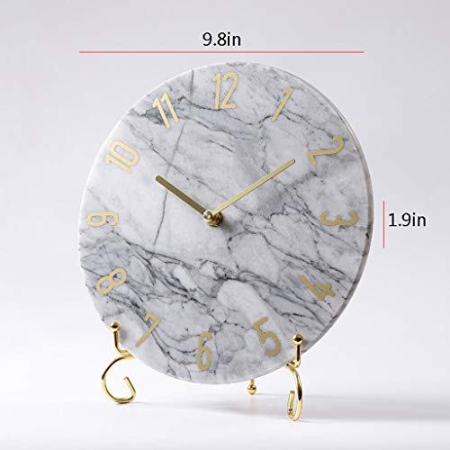 Reloj de pantalla para dormitorio y sala de estar con formato de 9.8 pulgadas 6