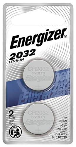 Energizer Lithium Battery (2032), 3 Volt, 2 Count (Pack of 6)