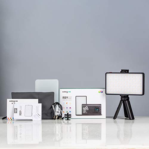 weeylite RGB撮影ライト LEDビデオライト RB9 の商品画像 6