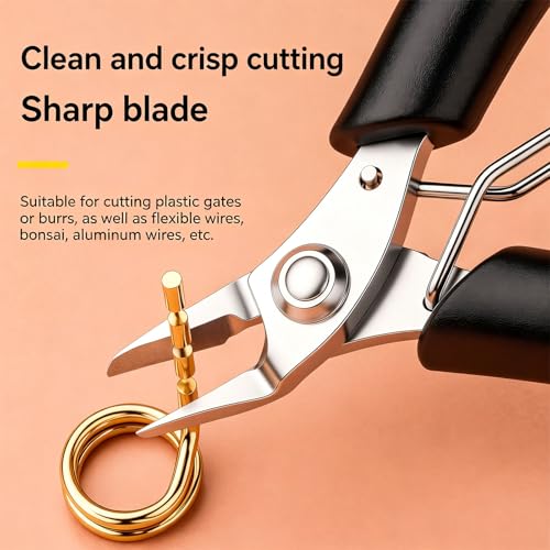 Alicates de mano multiusos para electrónica con mango ergonómico y minitallaje 3