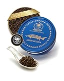 Sepehr Dad Amur Beluga Caviar clase A, huevas de pescado, cría CN, 50 g