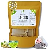 Tila Té (Linden Tea) – 60 Tea Bags – 100% Natural, Vegan, Herbal – Caffeine-Free, Gluten-Free, Non-GMO – Soothing Traditional Infusion – by Bexpertsusa