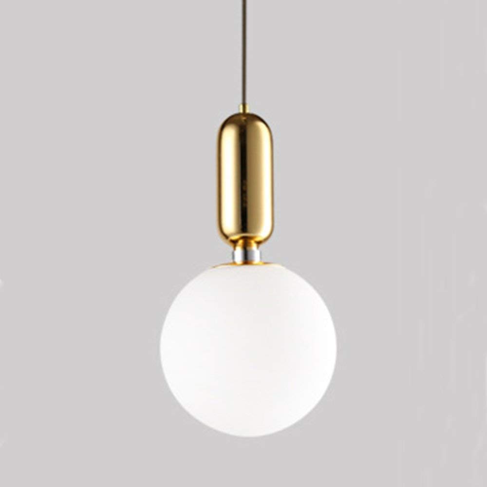 Plafonnier salon moderne en verre noir 30cm chic