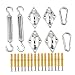 Naisedier Markise Befestigungssatz M6 Garten Sonnenschutz Segel Edelstahl Hochleistungs-Fixier-Hardware-Block Schadhaftes Licht