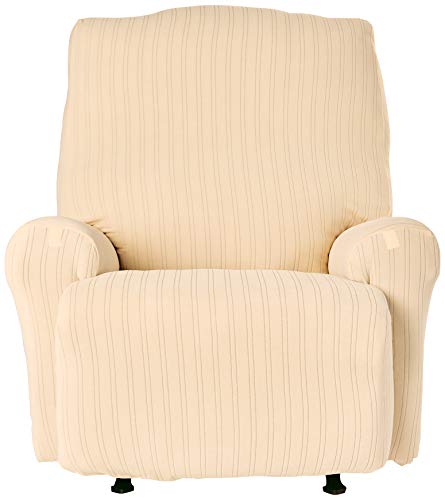 Surefit 47293390586 Sf39058 Stretch Pinstripe Recliner Slipcover thumb #1