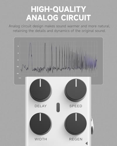 Donner Flanger Pedal for Electric Guitar, DIY Shell, Analog True Bypass Effects Pedal, Classic Jet & Chorus Modulation（EMBARK 09） - image 5