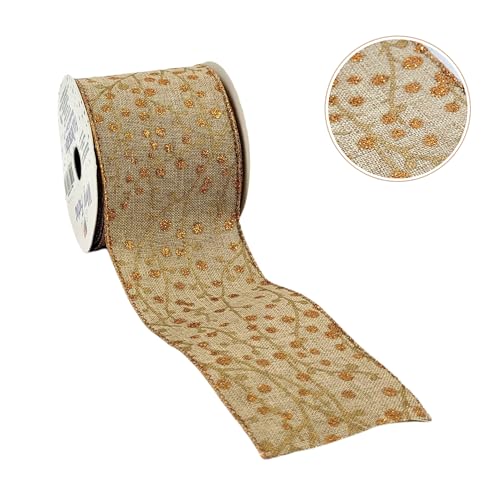 Inigual Fita Natalina Bolinha 6,3cmx2,7m Estampa Natal Decorativa