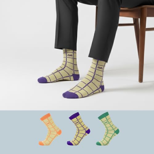 Image of The Sock Street Bamboo Crew Socks for Men Combo | Full Calf Length Premium Bamboo | Odour-Free, Breathable & Durable | Cushioned Base & Anti-bacterial | 3X Softer than Cotton Socks | Pack of 3