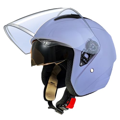 Casco retro vintage para moto jet y ciclomotor con diseño fresco y cómodo de uso diario urbano