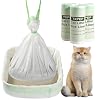 30 Litter Box Liners Jumbo 3MIL Thicken Cat Litter Bags Tear Resistant Litter Liners Heavy Duty Cat Pan Liners Extra Large Kitty Litter Box Bag Disposable Cat Supplies for Easy Cleanup 37 x 18