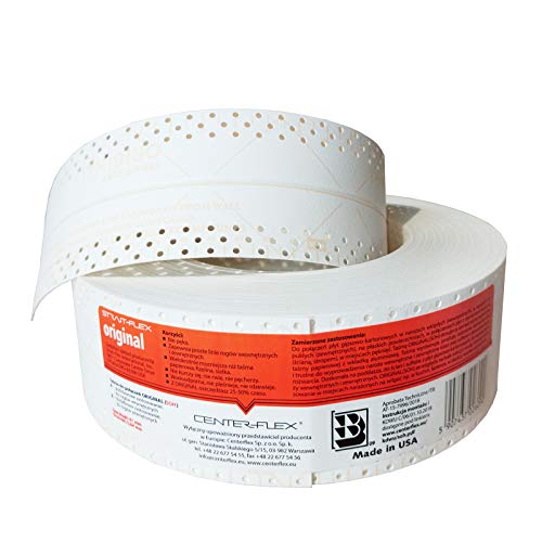 STRAIT-FLEX TUFF-TAPE hoekrail gipskarton voegband Made in USA 30m - Image 5