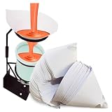 Filtro de Pintura,Coladores de pintura,Papel cónico,Filtro de Papel desechable con Malla de Nylon,100 micras,Accesorios de pintura,para Automoción,Pistolas de pulverización,120 piezas
