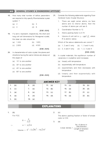 Image of ESE 2027 Prelims Paper-01 | GS & Engineering Aptitude Book | Topicwise Previous Year Solved Papers (2017-2026) | General Studies Paper-I for ESE ... Explanations | IES Master Publication