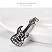 Produktbild Swiftswan Gitarre Form Legierung Öltropfen Brosche Für Frauen Kristall Pin Pin Schmuck Schönes Geschenk Kostüm Dekoration
