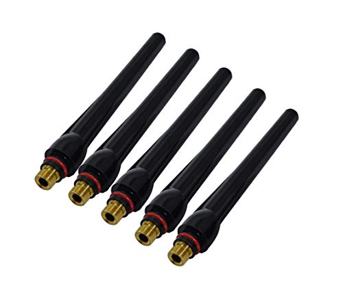 Image of RIVERWELD TIG Welding Back Cap 57Y02 Long for WP 17 18 26 Torch 10pcs | Fit QQ300 PTA DB SR WP 17 18 26 TIG Welding Torch