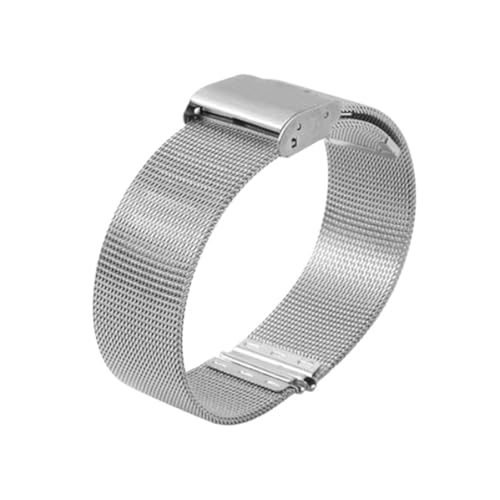 Bracelet de montre en maille milanaise argentée ultra fine pour montres CDKW toutes tailles