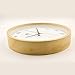 Yoobure Hippih 10-Inch Digital Wooden Silent Wall Clock, Burlywood-Number …