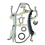 TRKIMAL Steuerkettensatz Kompatibel mit Aveo Cruze Adam Astra J Cascada Corsa D E Insignia A Meriva B Mokka/Mokka X Zafira Tourer C 1.2L 1.4L 2009-Heute 55562234