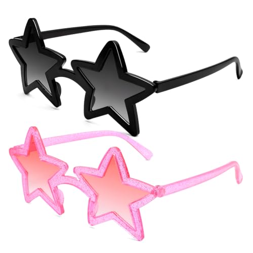 Image of VANLINKER Colorful Star Shape Sunglasses VL9839 | Lovely Cute Sun Glasses Party Glasses