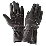 roleff Lady Fit Passform Roleff Racewear Lederhandschuhe für Damen, Schwarz, L