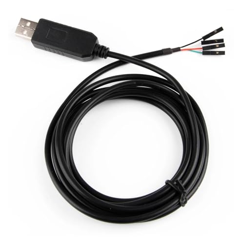 Cable TTL FT232RL USB 3.3V paso 2.54mm para revivir routers y configurar firmware UART 5