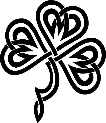 Celtic Knot Clover Stencil Irish Stencils 6' w X 7' h