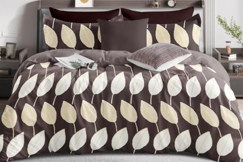 Image of The Royal King Collection 350 TC King Size Bedsheet with 2 King Size Pillow Covers| Beautiful Designer Flat Sheet | Luxury Soft Sheet (3pcs Set) |108x108 inches. (Multicolor-6619)