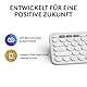 Logitech Pebble Keys 2 K380s, kabellose Multi-Device Bluetooth-Tastatur mit anpassbaren Sondertasten, schlank und mobil, Easy-Switch - Windows, macOS, iPadOS, Android, ChromeOS, Deutsches QWERTZ,Weiß
