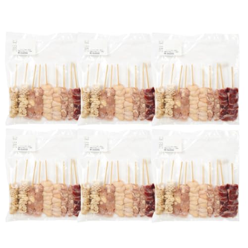 Sun食品 [全3回定期便]若鶏の焼き鳥セット5種(60本)バラエティーセット 鶏肉 鶏 焼き鳥 焼鳥 若鶏 バラエティー もも串 せせり 皮串 ぼんじり 砂肝 小分け おかず バーベキュー 国産