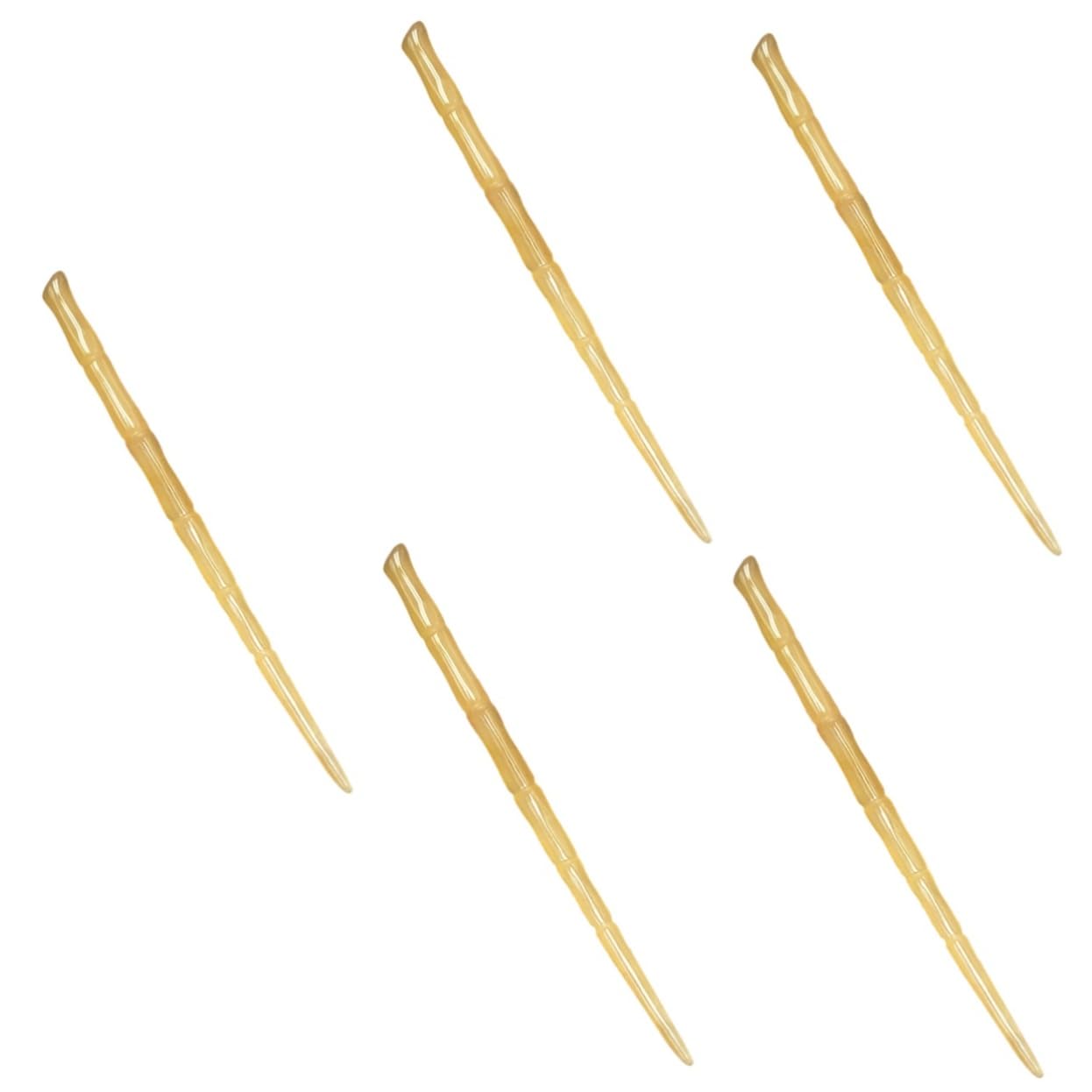 5pcs Minimalist Bamboo Hair Stick Hair Bun Pins for Women Japanese Chinese Sticks Buns for Women