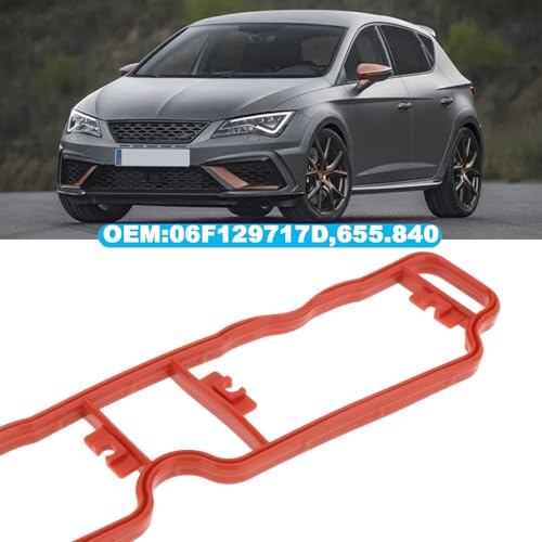 Junta de colector de admisión ECSiNG 06F129717D compatible con Audi VW 655.840 2