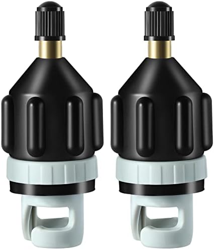 2Pcs Inflatable Boat SUP Pump Adapter, Premium Conventional Air Adapter, Sturdy SUP Air adapter,Quickly Inflation and Strong Sealing SUP Pump Adapter, for Inflatable Boat, Paddleboard and Kayak.