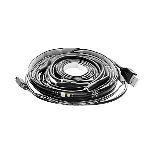 GE LED TV Tape Light, Color Changing Strip Light with Remote, No App or Wi-Fi Required, 84in (1 Pack) - image 2