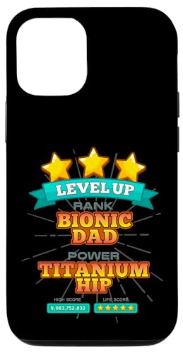 Level Up Bionic Dad �q�b�v��p �񕜃M�t�g �X�}�z�P�[�X iPhone 12/12 Pro �p