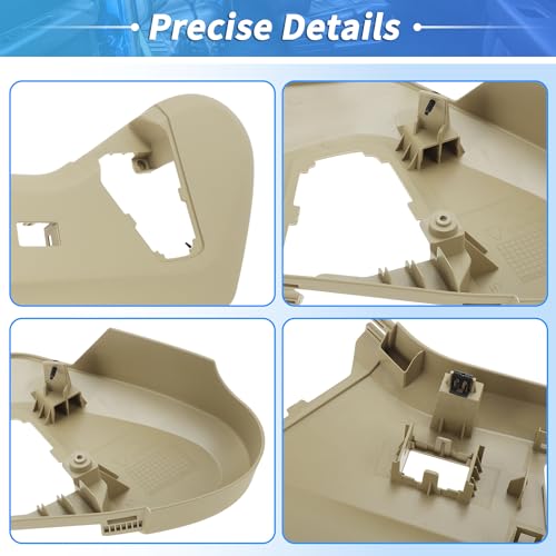 TUCKBOLD Front Left Driver Seat Trim Track Cover Side for Chrysler Town & Country 2013-2016 for Dodge Grand Caravan 2013-2017 Seat Trim Side Panel Guard Replaces No.1UQ99LTUAB/924-438 by TUCKBOLD - Image 4