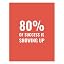 80% Of Success Is Showing Up
