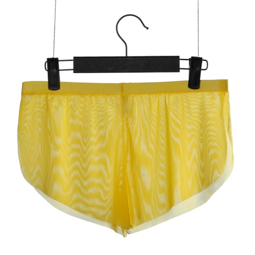 Mens Sexy Mesh Underwear Casual Lightweight Breathable Panties Loose Fit Comfortable Brief for Night Club Party3