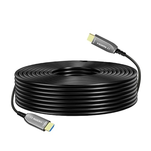 ���t�@�C�o�[ HDMI 2.1 �����P�[�u�� 48Gbps 8K@60Hz 4K@120Hz�A10m 20m 50m 100m �e���r����уf�B�X�v���C�p(50m)