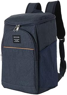 JMIATRY 18L 24Can Soft Cooler Backpack Cool Rucksack for Men Women, Large Capacity Lunch Picnic Backpack, Waterproof Cooler Bag Insulated Great for Camping, Hiking and Outdoor Activities