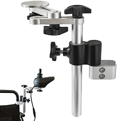 Electric Wheelchair Joystick Holder, Power Wheelchair Joystick Back Mount Frame, Control The Wheelchair from Behind by Caregiver