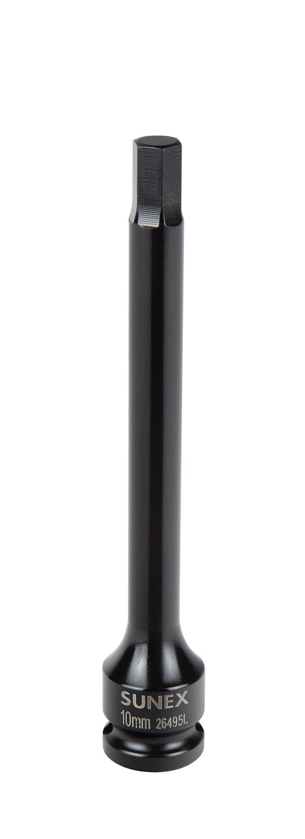 Douille pour clé à chocs 10 mm longue de 15,2 cm Sunex 26495l pour atteindre les écrous profonds